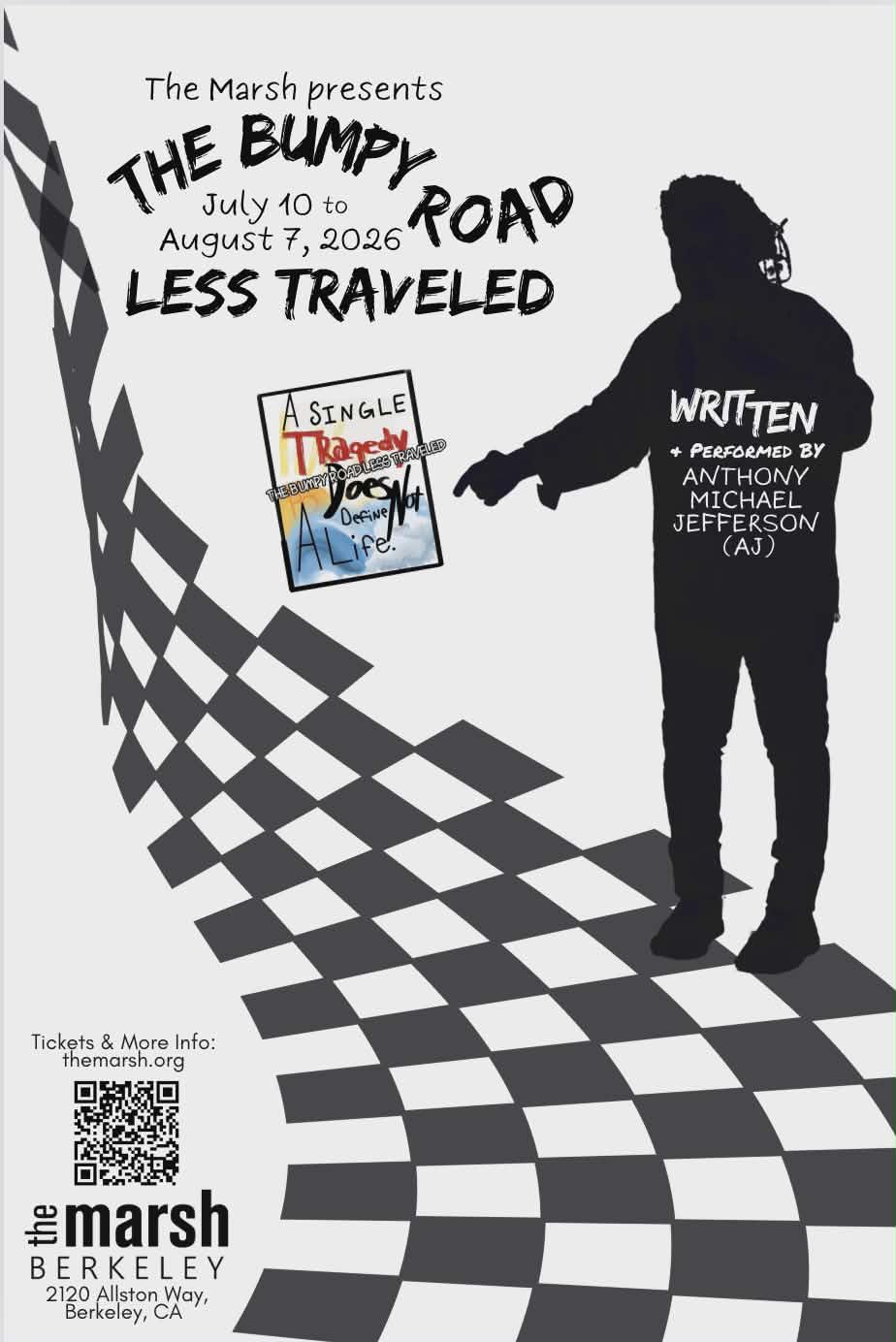 The Bumpy Road Less Traveled — The Marsh Berkeley poster
